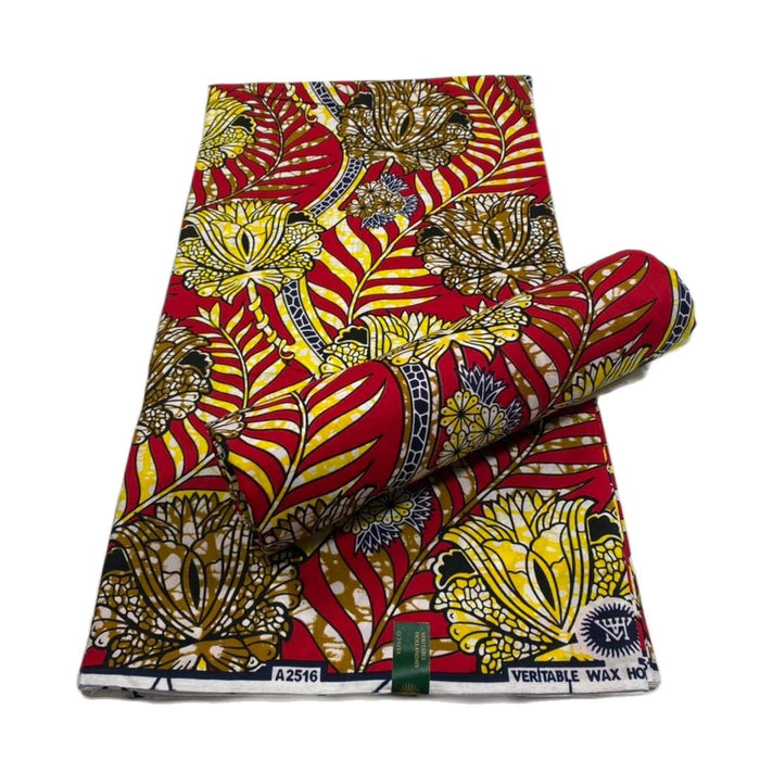 2022 High Quality Cotton wax fabric African prints fabric Ankara wax real wax Nigerian wax 6 yards/pcs