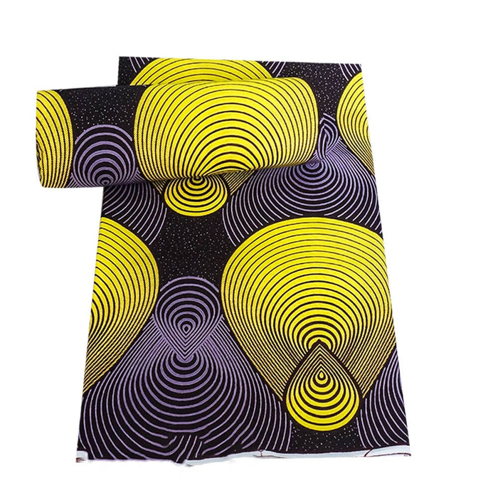 2022 High Quality Cotton wax fabric African prints fabric Ankara wax real wax Nigerian wax 6 yards/pcs
