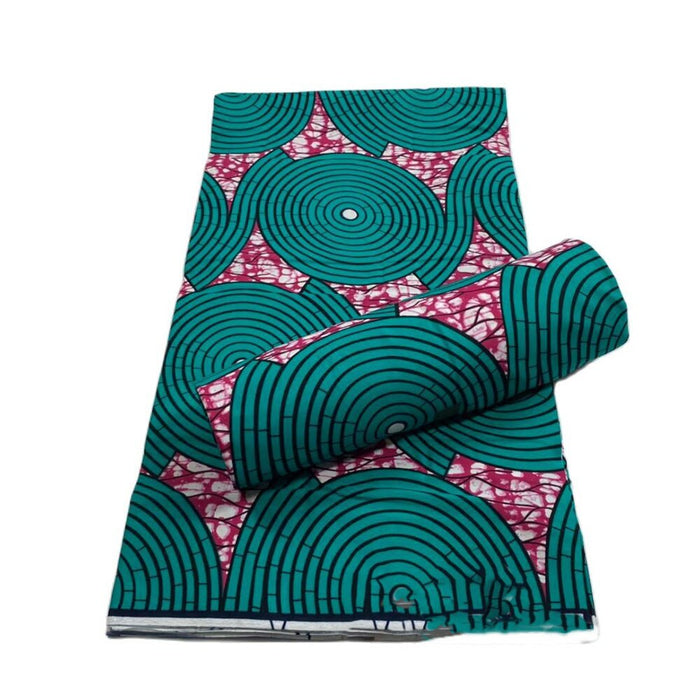 2022 High Quality Cotton wax fabric African prints fabric Ankara wax real wax Nigerian wax 6 yards/pcs