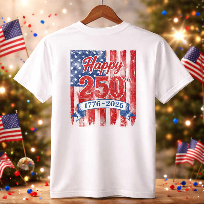 250th Flag USA T-Shirt