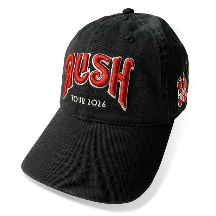 50 Something Tour Black Dad Hat