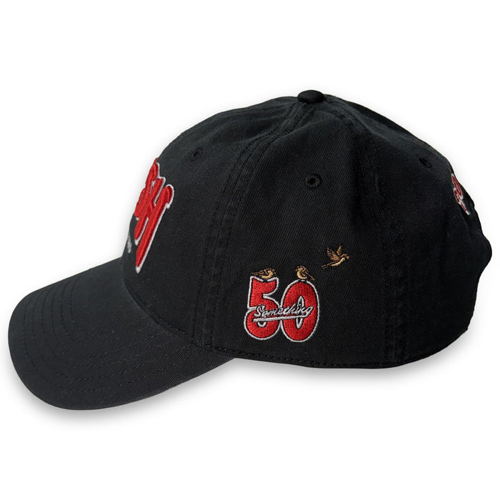 50 Something Tour Black Dad Hat