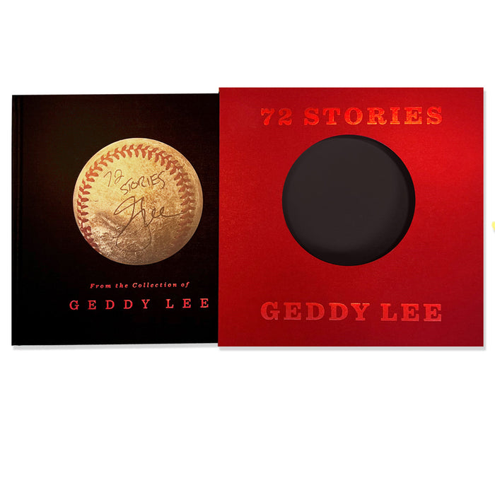 72 Stories by Geddy Lee - Limited Autographed Bat Flip Edition