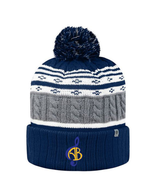 AB Band Pom Pom Beanie