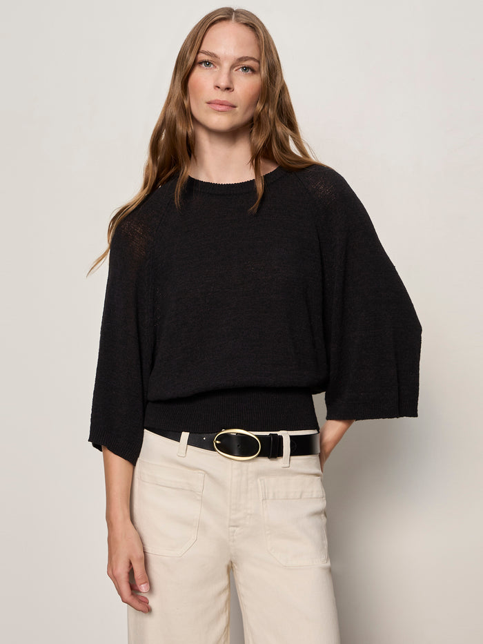 About Us Relaxed Pullover Black