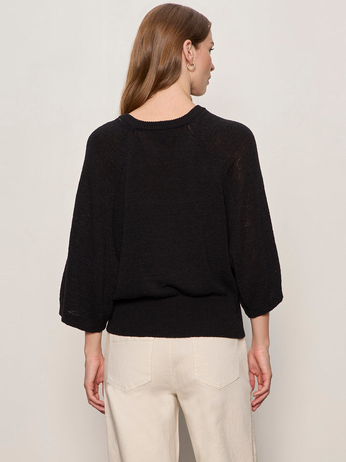 About Us Relaxed Pullover Black