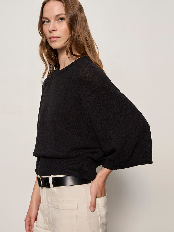 About Us Relaxed Pullover Black