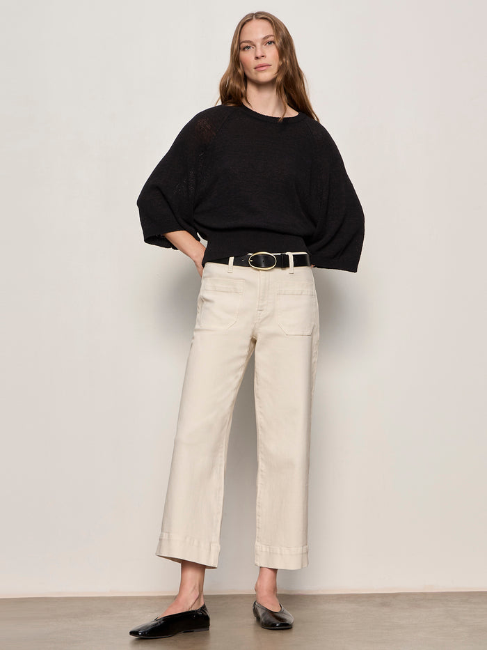 About Us Relaxed Pullover Black