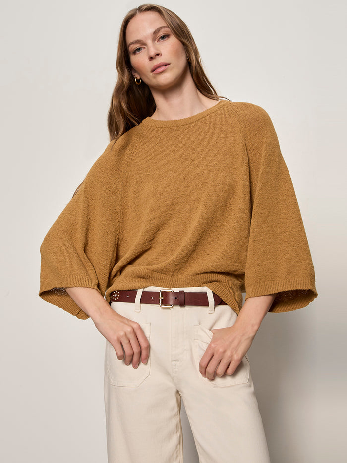 About Us Relaxed Pullover Cumin