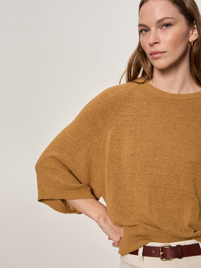 About Us Relaxed Pullover Cumin