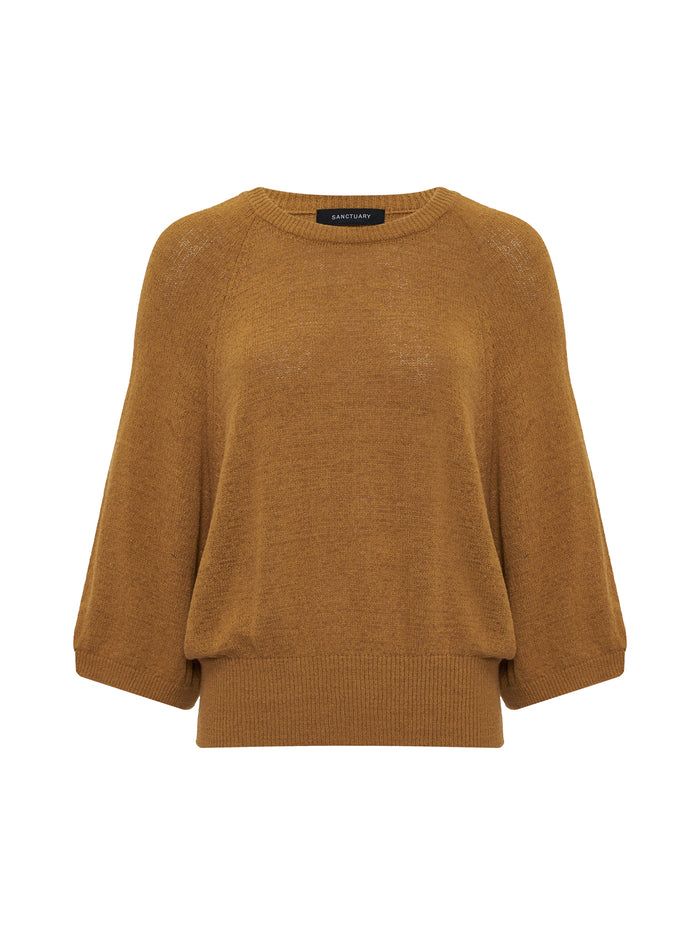 About Us Relaxed Pullover Cumin