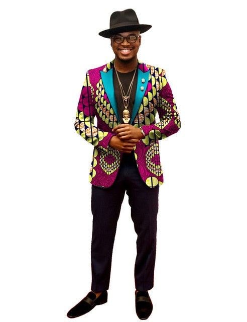 African Clothing Dashiki Riche Direct Selling Hot Sale Cotton Men 2019 Men's Multi-color Optional coat