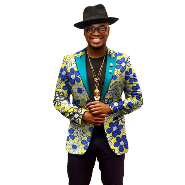 African Clothing Dashiki Riche Direct Selling Hot Sale Cotton Men 2019 Men's Multi-color Optional coat