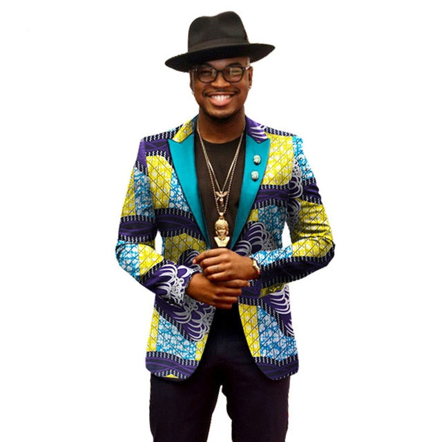 African Clothing Dashiki Riche Direct Selling Hot Sale Cotton Men 2019 Men's Multi-color Optional coat