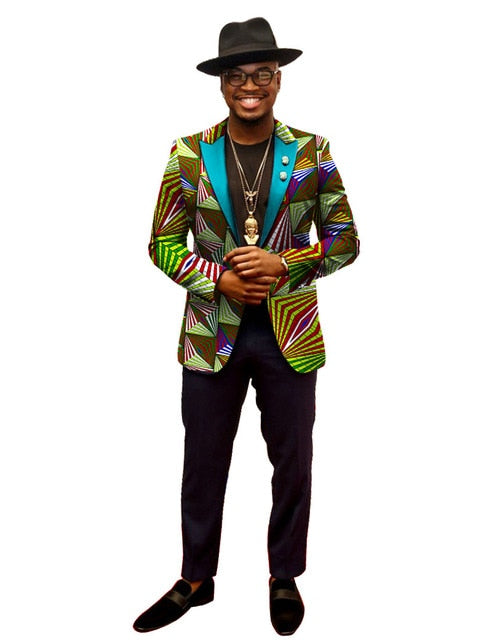 African Clothing Dashiki Riche Direct Selling Hot Sale Cotton Men 2019 Men's Multi-color Optional coat