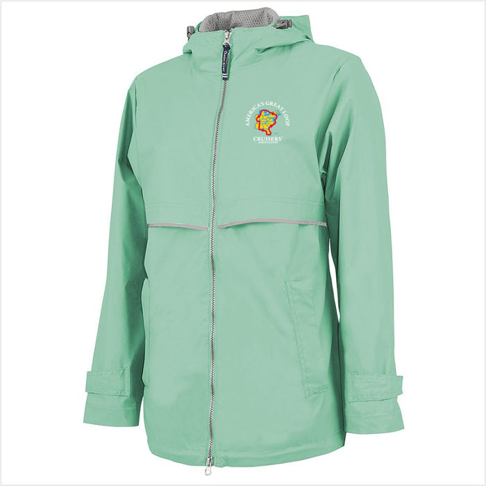 AGLCA Ladies New Englander Rain Jacket CUSTOMIZABLE