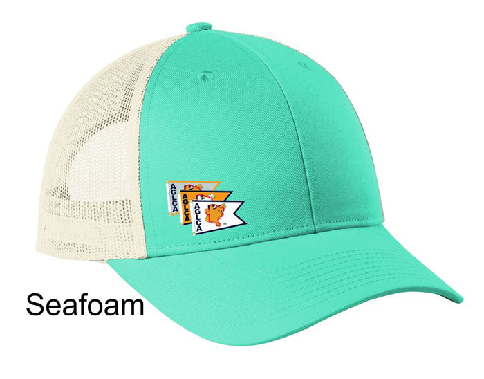 AGLCA Low-Profile Snapback Trucker Cap