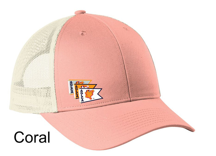 AGLCA Low-Profile Snapback Trucker Cap