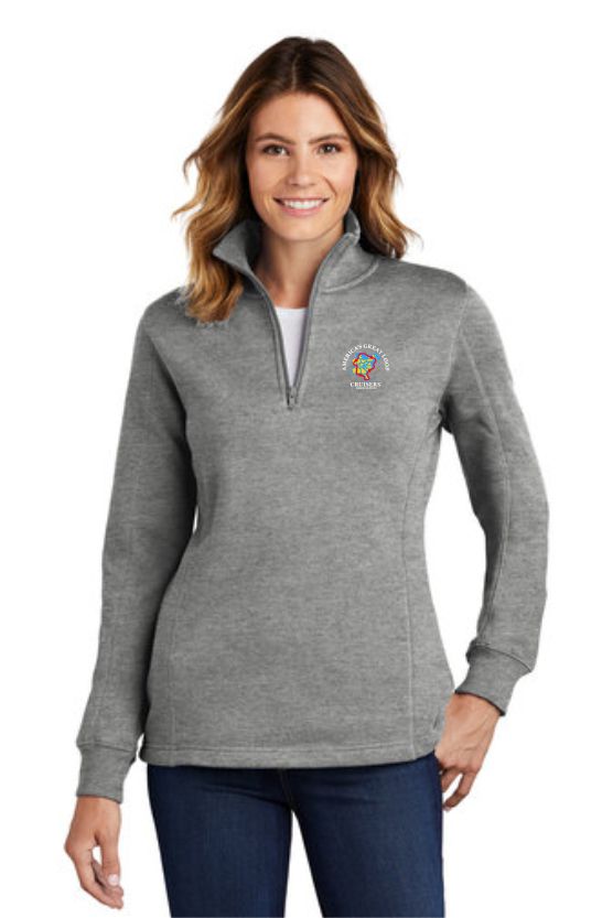 AGLCA LST253 Sport-Tek® Ladies 1/4-Zip Sweatshirt