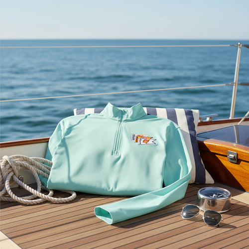 AGLCA Nautica Saltwater Quarter-Zip Pullover