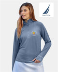 AGLCA Nautica Women's Saltwater Quarter-Zip Pullover