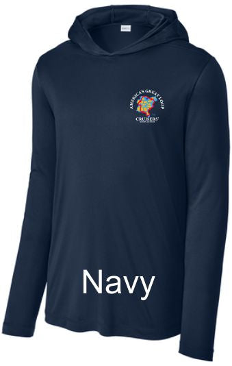 AGLCA Sport-Tek® Posi-UV® Pro Long Sleeve Hoodie