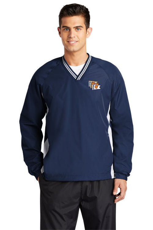AGLCA Sport-Tek® Tipped V-Neck Raglan Wind Shirt