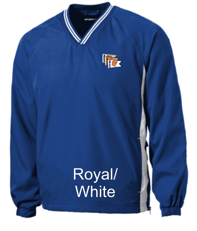 AGLCA Sport-Tek® Tipped V-Neck Raglan Wind Shirt