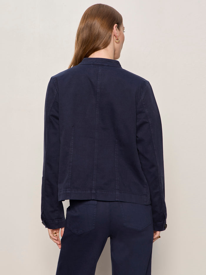Ames Military Jacket Navy Blazer