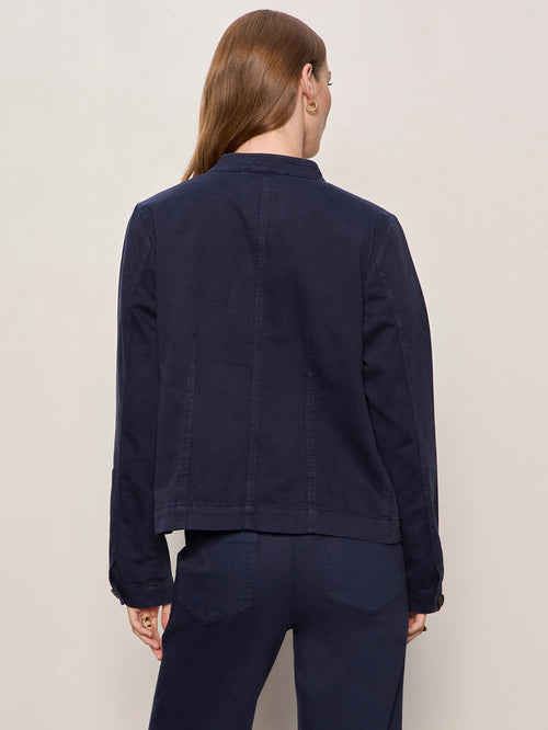Ames Military Jacket Navy Blazer