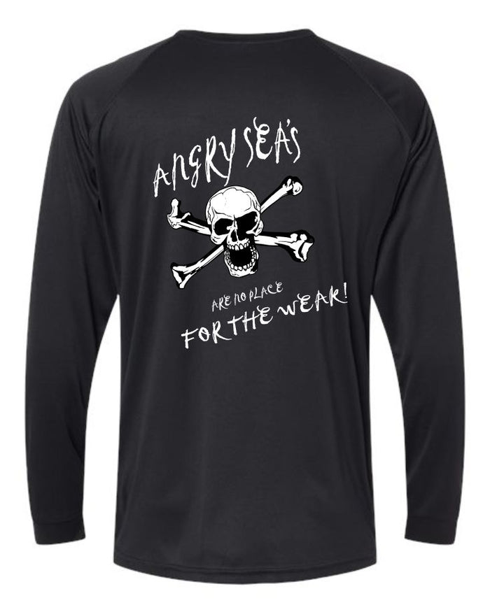 Angry Seas Unisex Bahama Performance Hooded Long Sleeve T-Shirt - 220