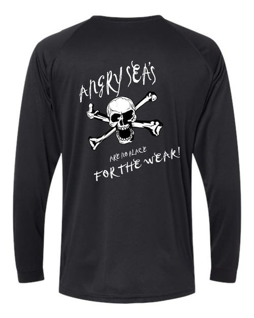 Angry Seas Unisex Bahama Performance Hooded Long Sleeve T-Shirt - 220