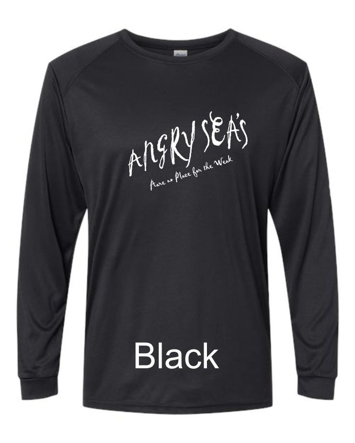 Angry Seas Unisex Bahama Performance Hooded Long Sleeve T-Shirt - 220