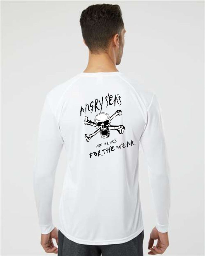 Angry Seas Unisex Bahama Performance Hooded Long Sleeve T-Shirt - 220