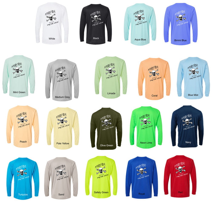 Angry Seas Unisex Bahama Performance Hooded Long Sleeve T-Shirt - 220