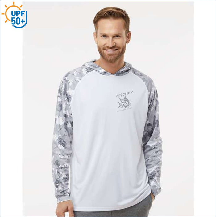 Angry Seas Unisex Tortuga Extreme Performance Hooded T-Shirt - 240