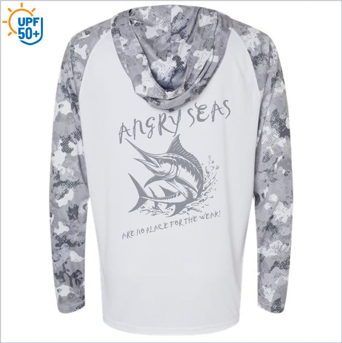 Angry Seas Unisex Tortuga Extreme Performance Hooded T-Shirt - 240