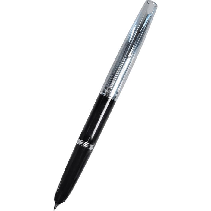 Aurora Duo Cart Fountain Pen - Black - Medium - Pen Boutique Ltd