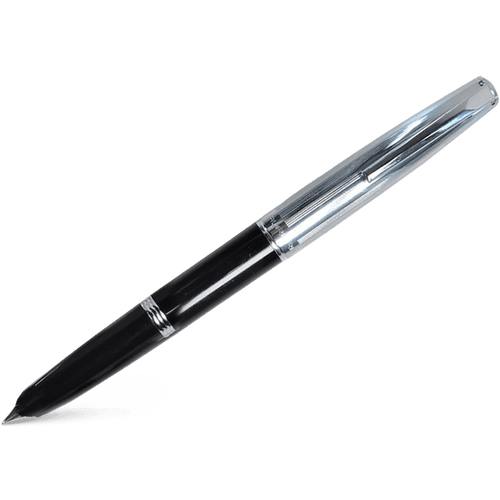 Aurora Duo Cart Fountain Pen - Black - Medium - Pen Boutique Ltd