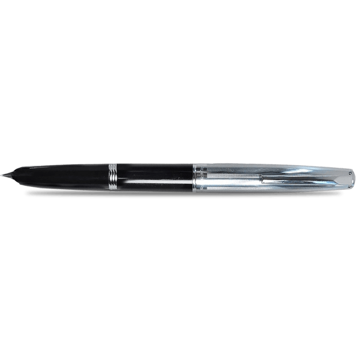Aurora Duo Cart Fountain Pen - Black - Medium - Pen Boutique Ltd