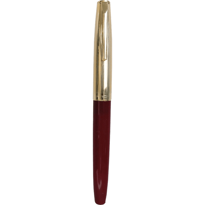 Aurora Duo Cart Fountain Pen - Burgundy - Medium - Pen Boutique Ltd