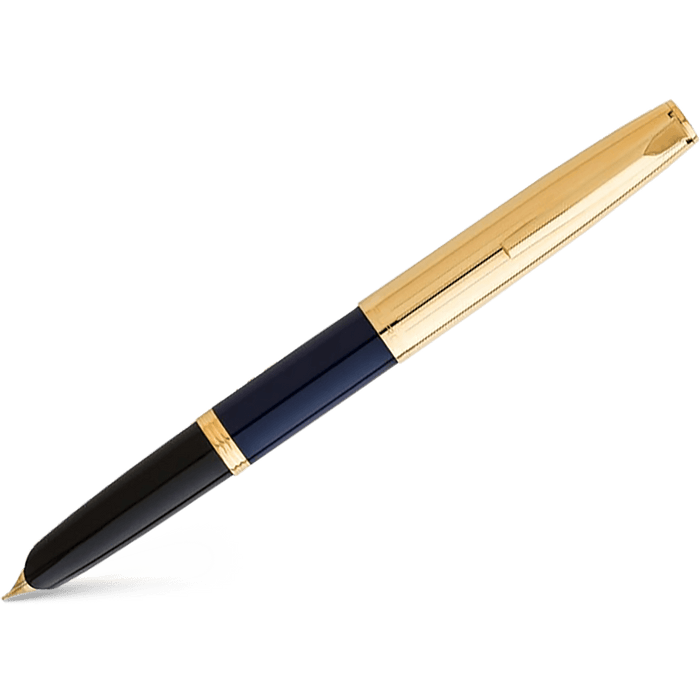 Aurora Duo Cart Fountain Pen - Dark Blue - Medium - Pen Boutique Ltd
