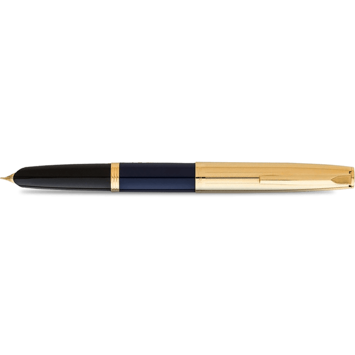Aurora Duo Cart Fountain Pen - Dark Blue - Medium - Pen Boutique Ltd