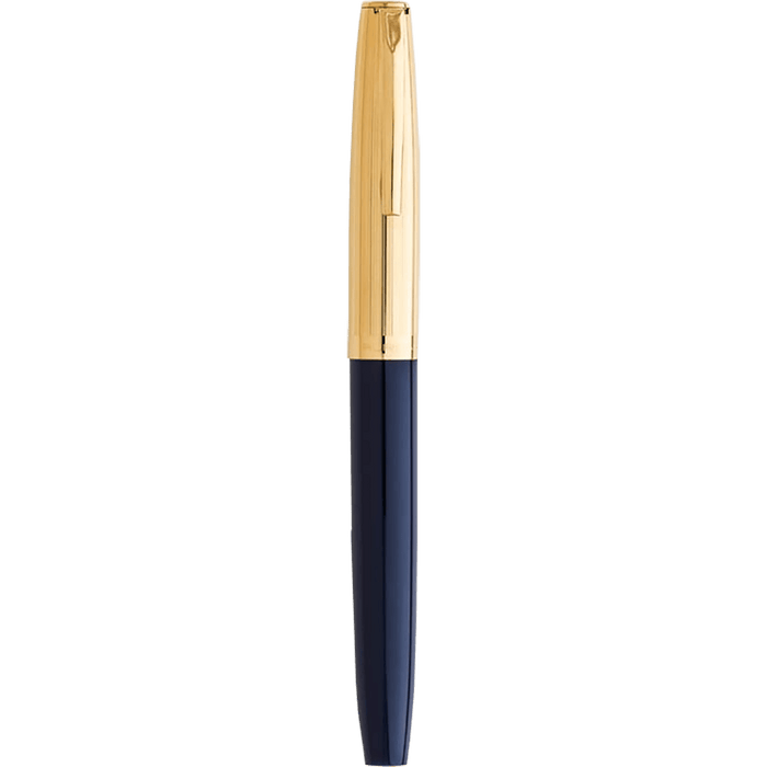Aurora Duo Cart Fountain Pen - Dark Blue - Medium - Pen Boutique Ltd