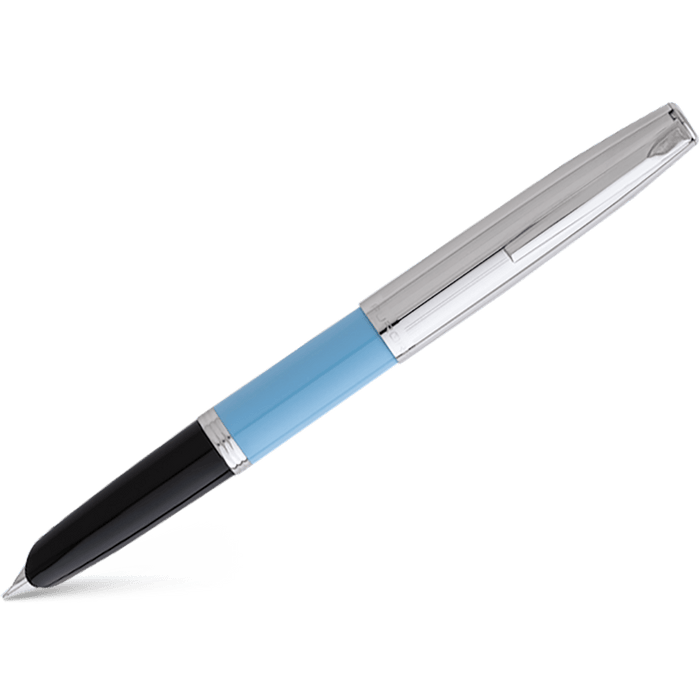Aurora Duo Cart Fountain Pen - Light Blue - Medium - Pen Boutique Ltd