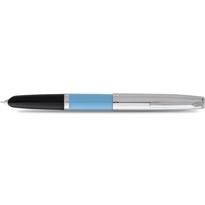 Aurora Duo Cart Fountain Pen - Light Blue - Medium - Pen Boutique Ltd