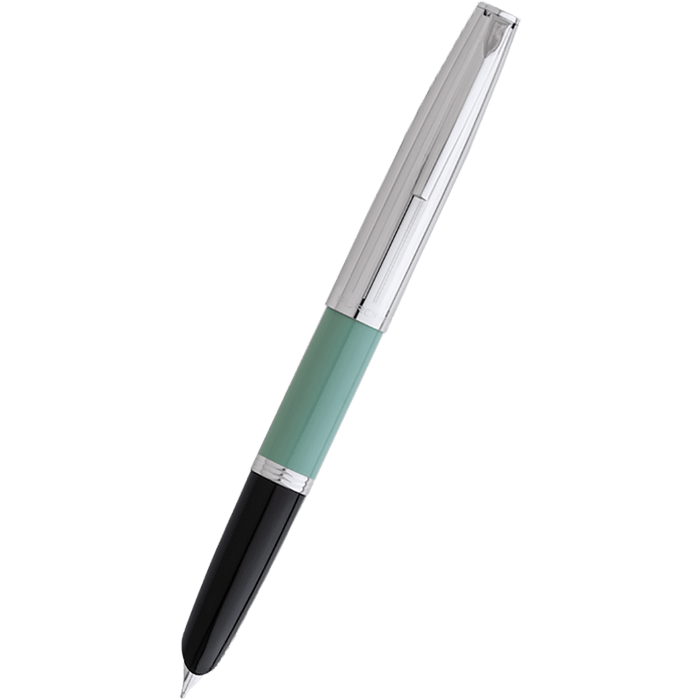 Aurora Duo Cart Fountain Pen - Light Green - Medium - Pen Boutique Ltd