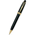 Aurora Ipsilon Deluxe Mechanical Pencil - Black - Gold Trim - Pen Boutique Ltd