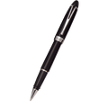 Aurora Ipsilon Deluxe Rollerball Pen - Black - Chrome Trim - Pen Boutique Ltd