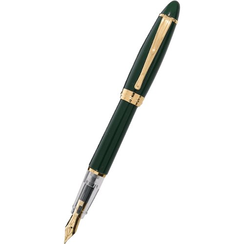 Aurora Ipsilon Demo Colors Fountain Pen - Dreamer Green PLUS matching Green color ink bottle - Pen Boutique Ltd
